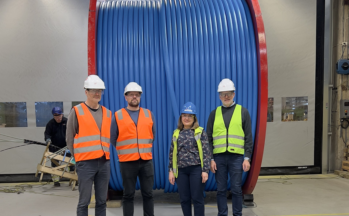 Nexans - New submarine cable secures power supply at Kobbvatnet