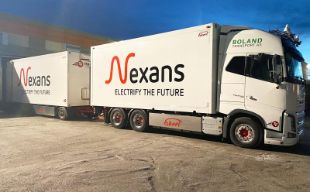 Ny lastebil fra Nexans med spesialhenger og Euro6-motor