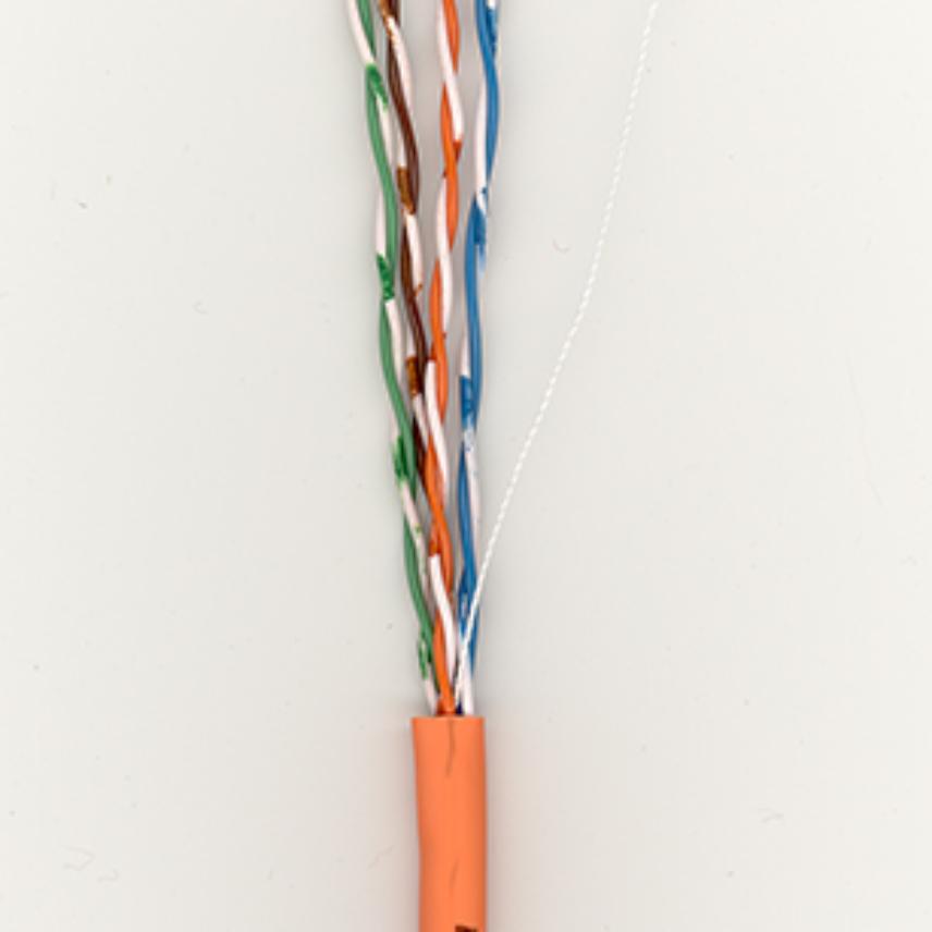 Kategori 5e Uskjermet kabel PVC Hvit (CPR)