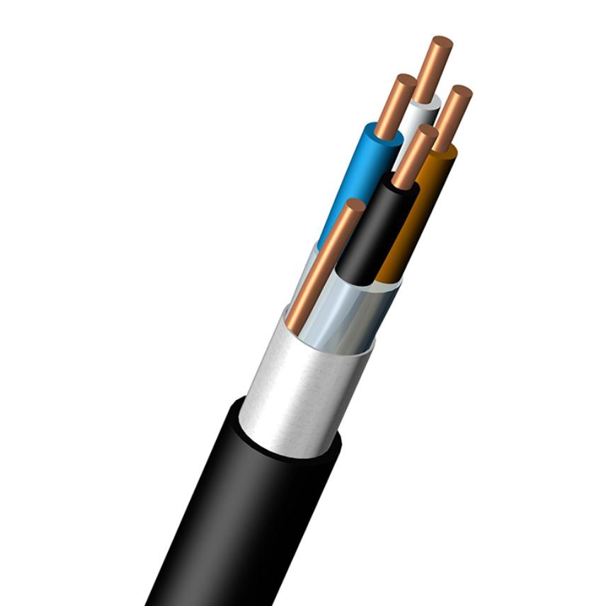 IFSI-EMC 0,6/1 kV Cu (2x1,5 - 4x6 mm²) m/Al-skjerm