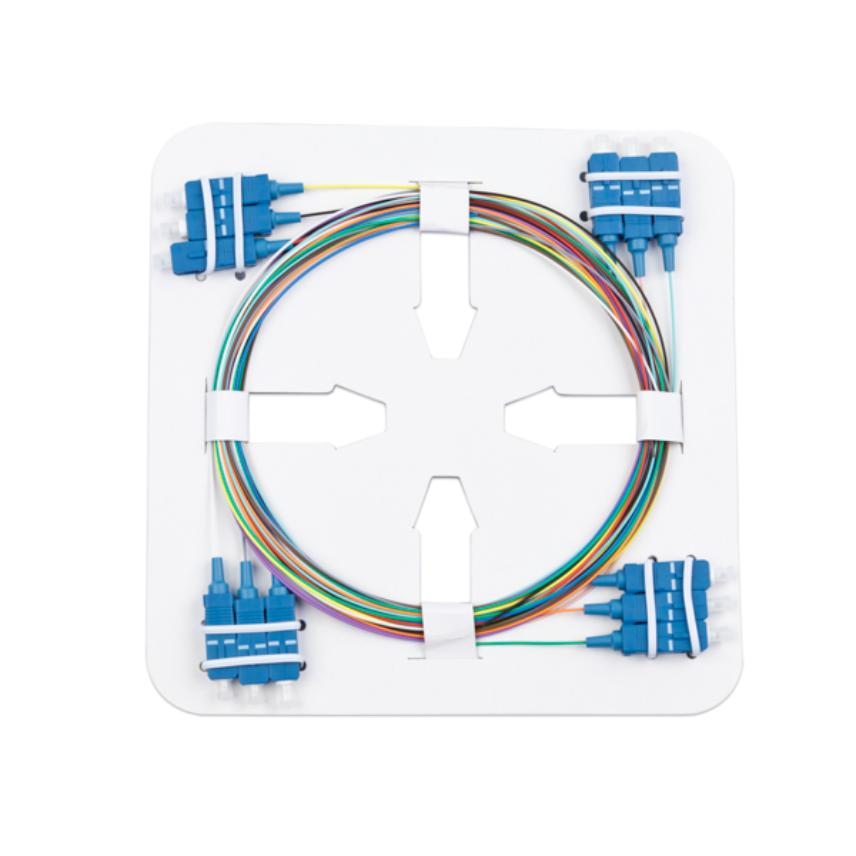 LANmark-OF Pigtail SC/UPC Singlemode Tight Buffer LSZH 9/125 1m 12 Colours