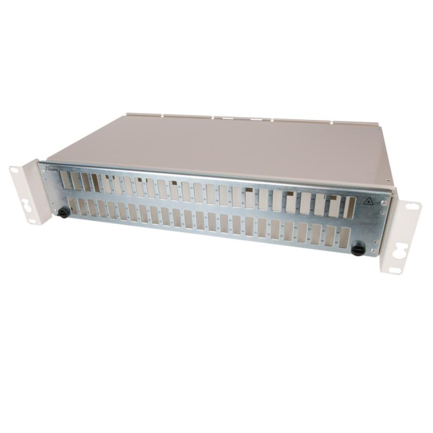 ODF Panel 19'' 2U 96 SC (48 SC-DUPLEX)