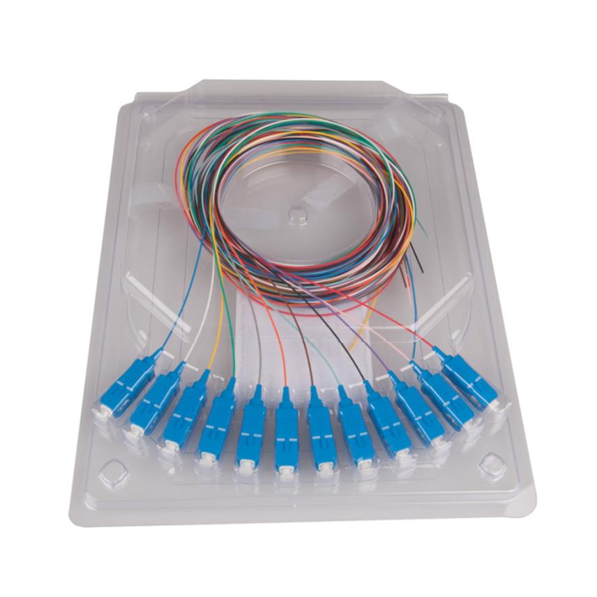 Pigtail S12 1SM G657A1 SC/UPC 2 m 12-pcs