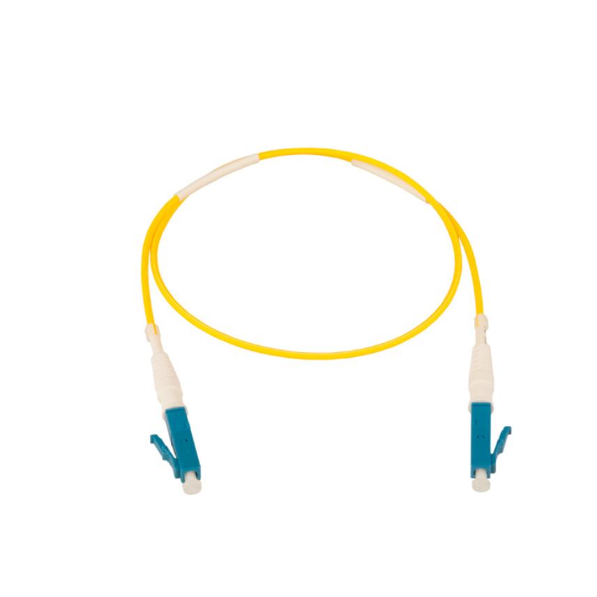 Snor enkel LC/UPC-LC/UPC 2m, Gul