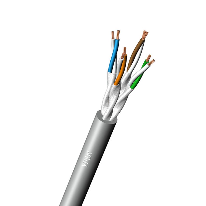 YFSK 0,5 mm2 Parvis skjermet signalkabel  