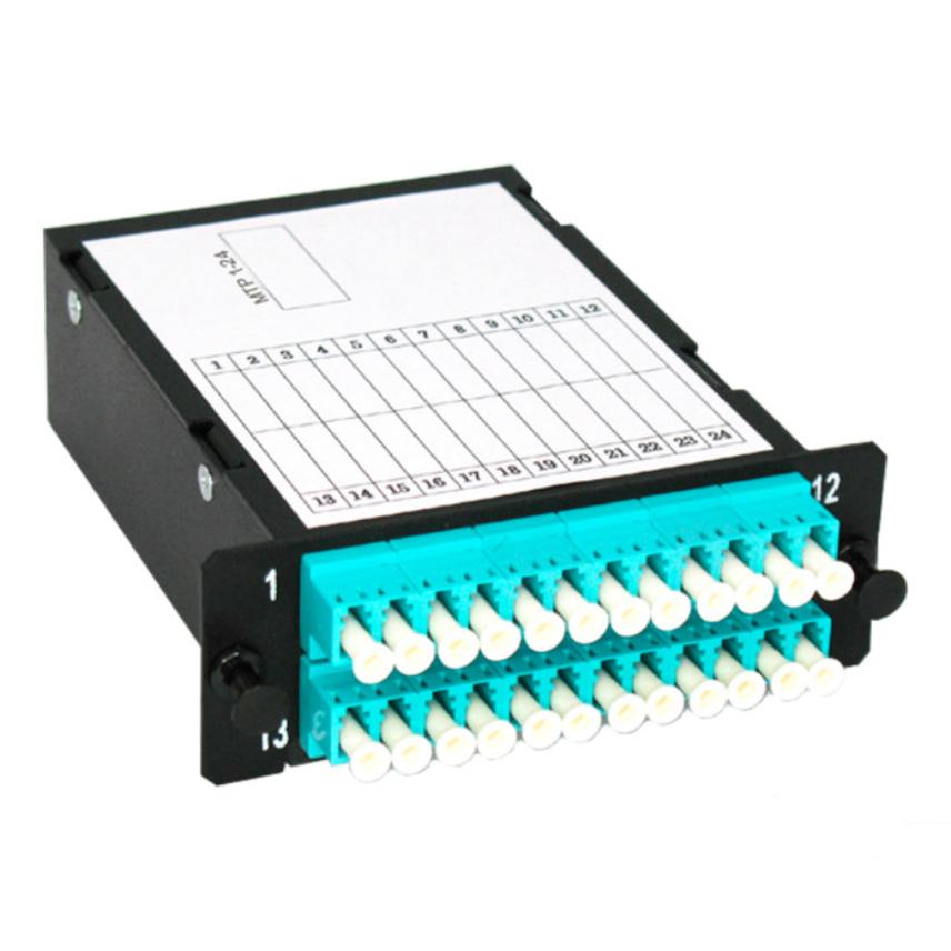Kassett for Plug&Play 24F MTP(M)/12xLC-D OS2 Fullhøyde