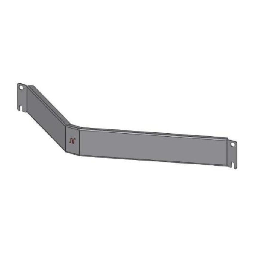 Vinklet Blindpanel Svart