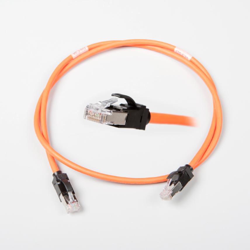 LANmark-6A Ultim Solid Cord Cat 6A Screened LSZH 30m Orange