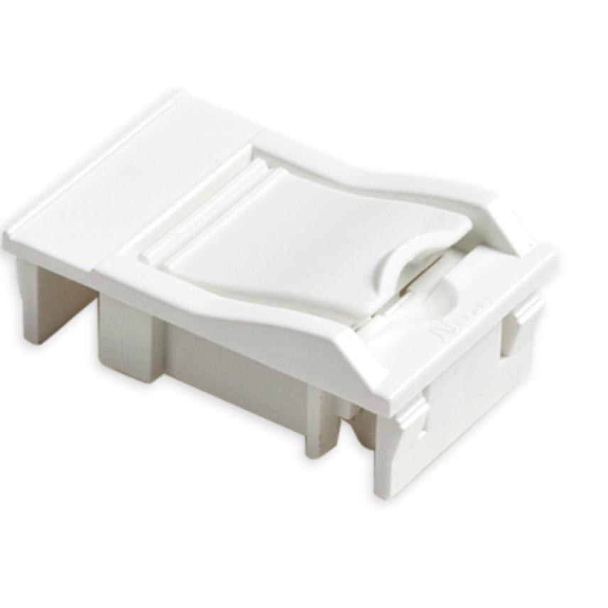 LANmark UK Style LJ6C Module 1 Snap-In White