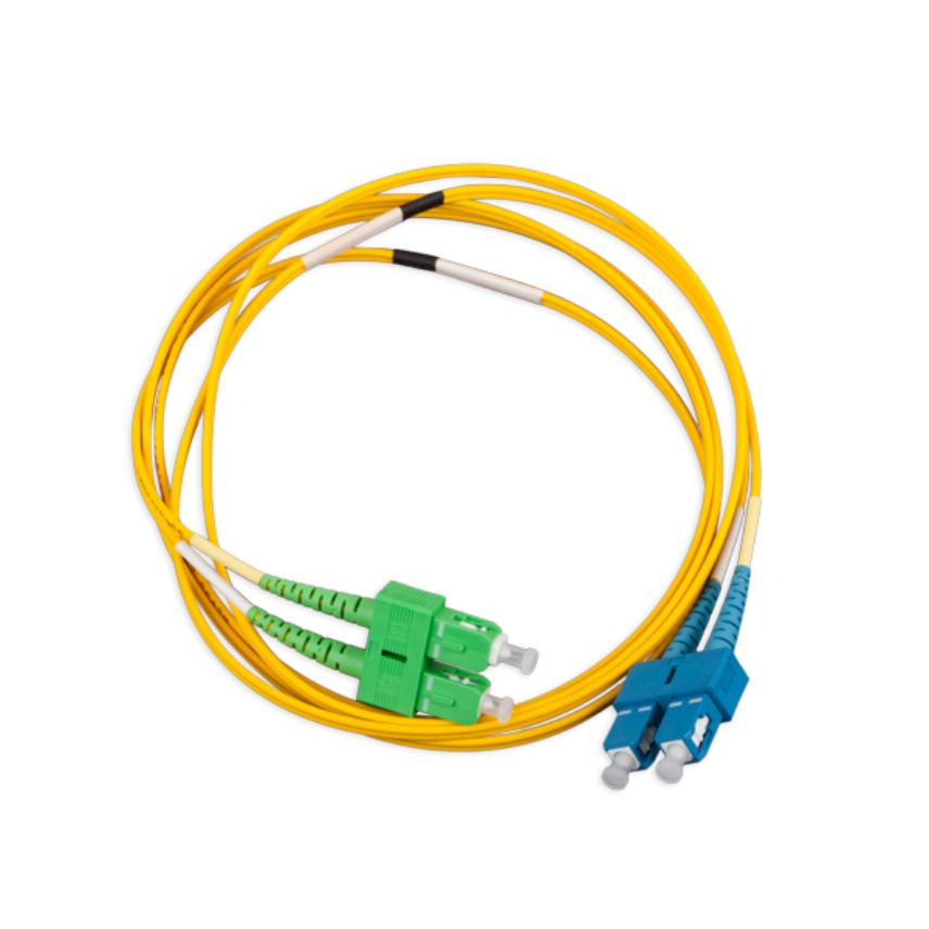 LANmark-OF Slimflex Patch Cord DSC/APC - DSC/UPC  SM LSZH Yellow X m