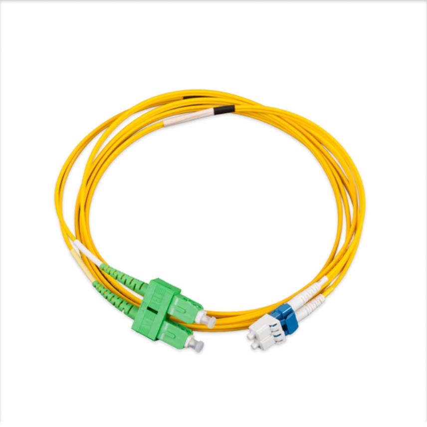 LANmark-OF Slimflex Patch Cord DLC/UPC - DSC/APC  SM LSZH Yellow X m