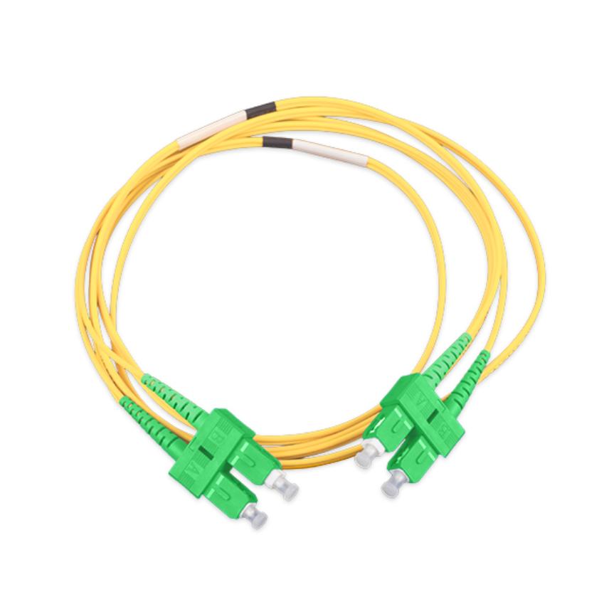 LANmark-OF Slimflex Patch Cord DSC/APC - DSC/APC  SM LSZH Yellow X m