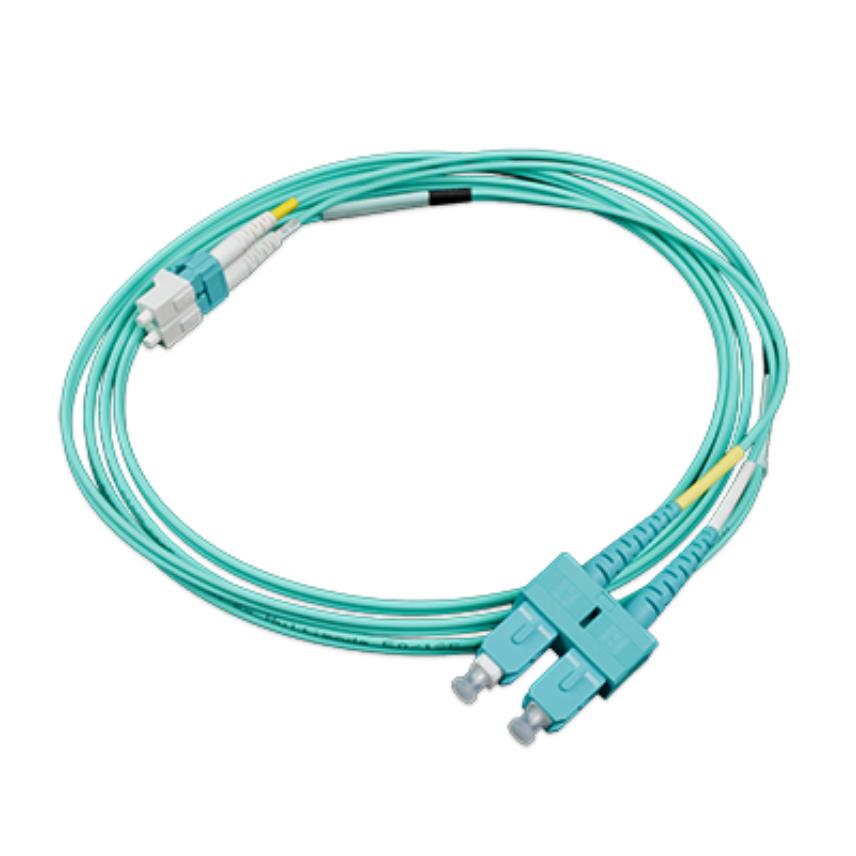 LANmark-OF Slimflex Patch Cord DLC - DSC OM4 LSZH Aqua Xm