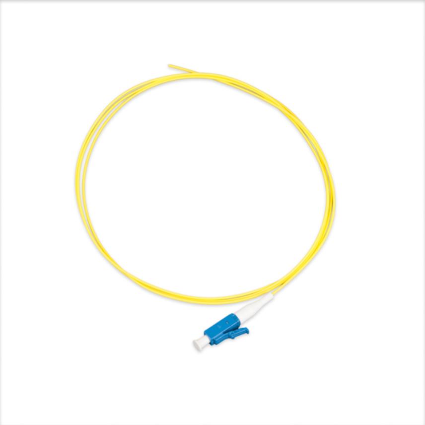 LANmark-OF Pigtail LC/UPC Singlemode Maxistrip LSZH 9/125 1m Yellow