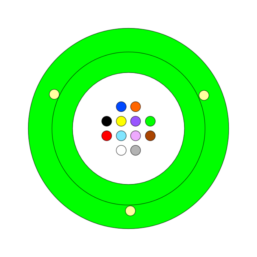 G12-9 UT-30 B-lite green 3,9 mm