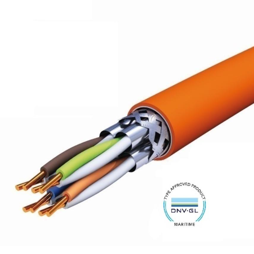 NEX S/FTP CAT7 800 4P SHF1 D1000 OR